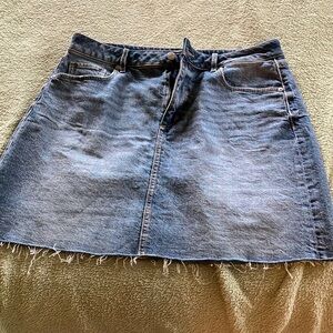Loft Denim Blue Women's Skirt